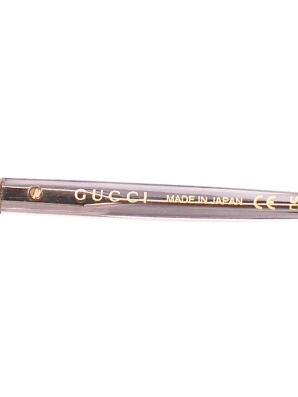 Gucci Clear Frame Square Sunglasses 54 Eyewear